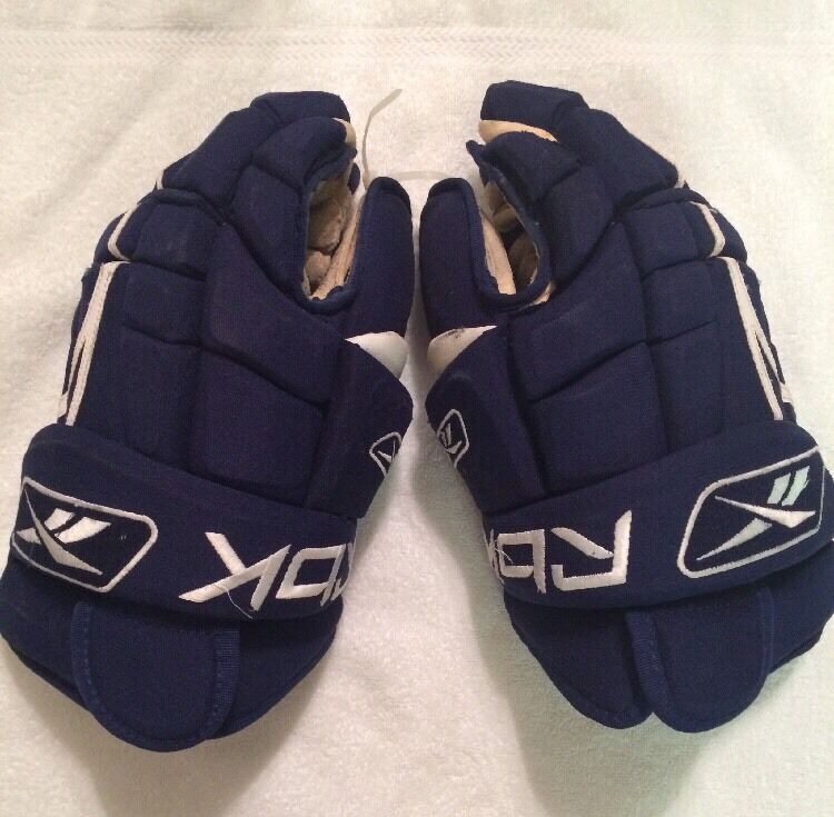 Kenndal Mcardle Game-worn Hockey Gloves 2007-08 Fl Everblades Nhl Panthers. Loa