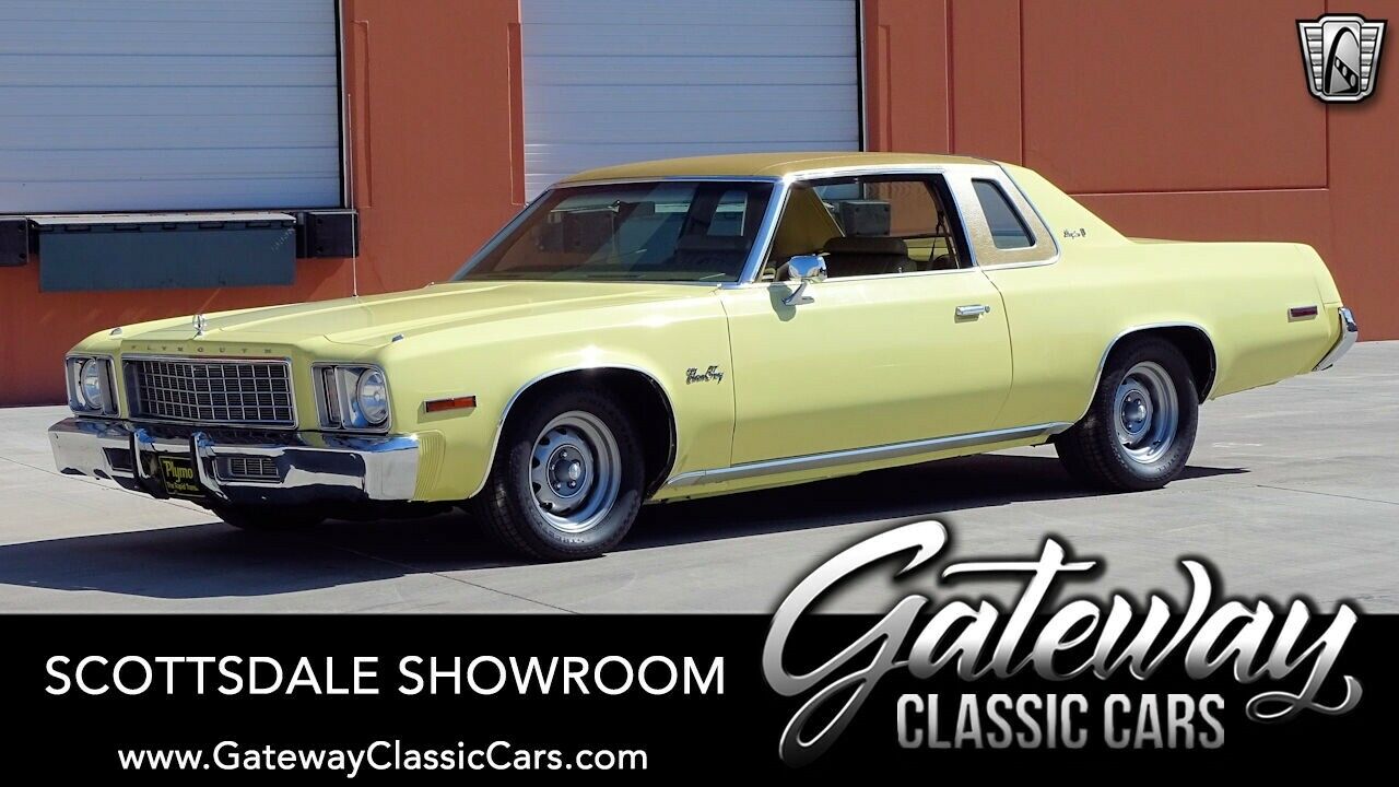 1977 Plymouth Fury Brougham Yellow 1977 Plymouth Gran Fury  360 Automatic A-904 Available Now!