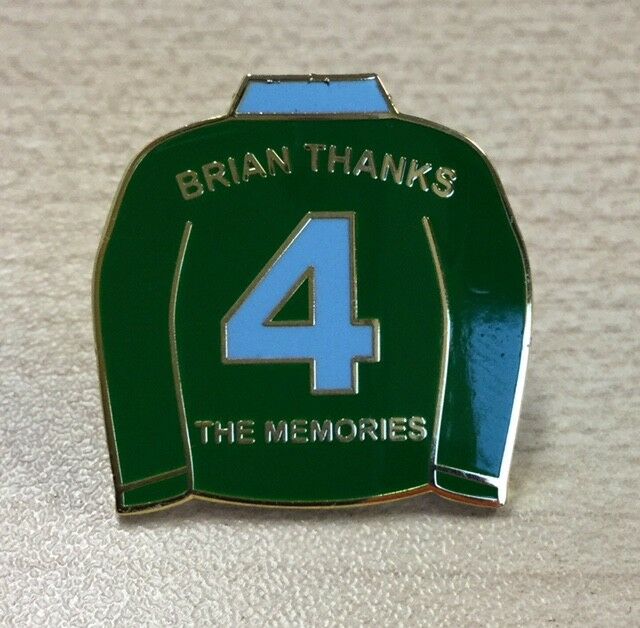 Brian Clough Nottingham Forest Manager Enamel Pin Badge I Donate To Help The Nhs
