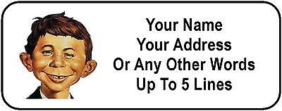 30 Alfred E Neuman Personalized Address Labels